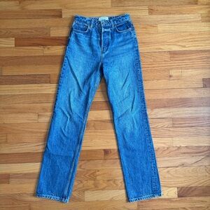 Reformation Cynthia High Rise Straight Long Women's Jeans